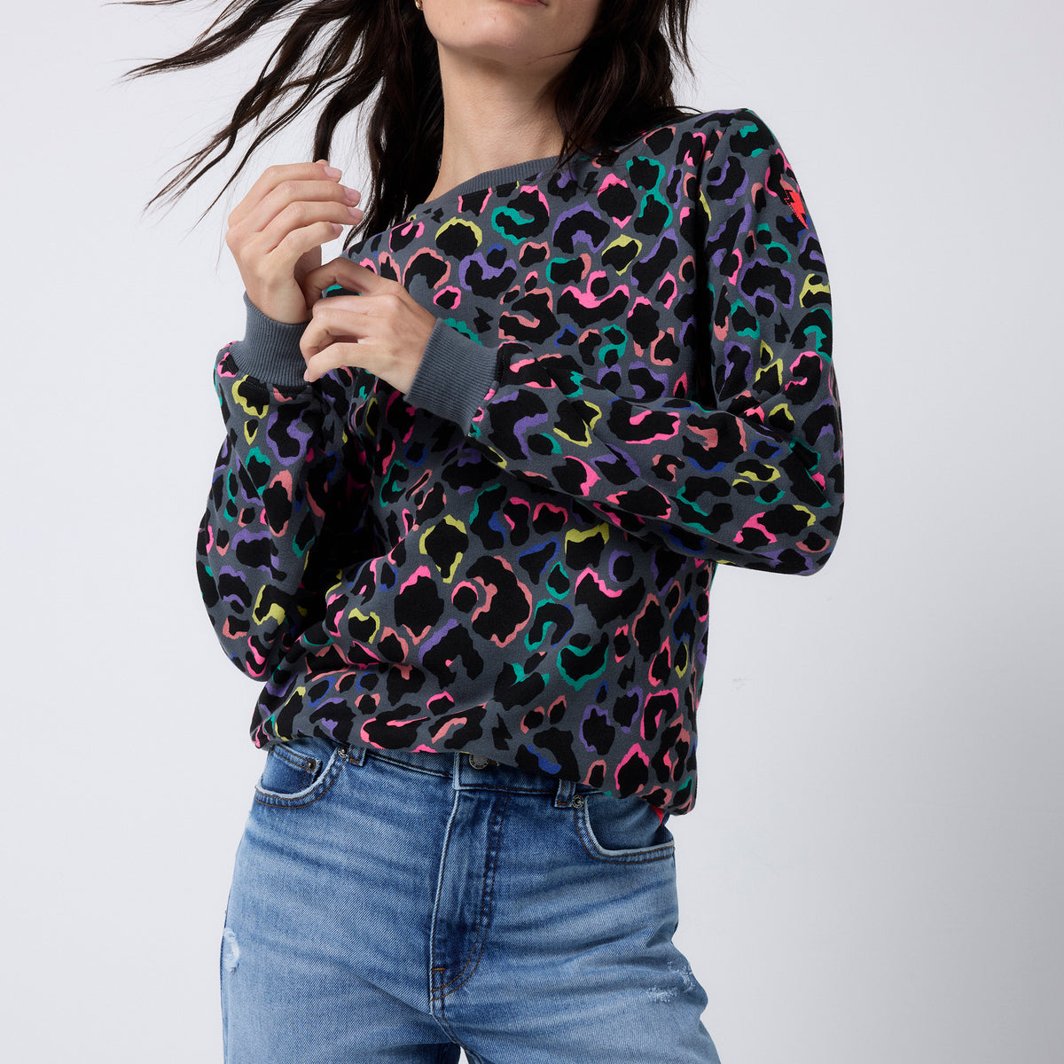 Sweat Capuche Adulte En couple avec mon chat | Idée cadeau original