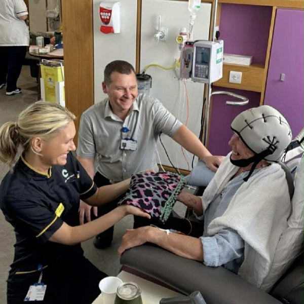 Christine Lowey, cancer nurse and member of our Duders Facebook group.