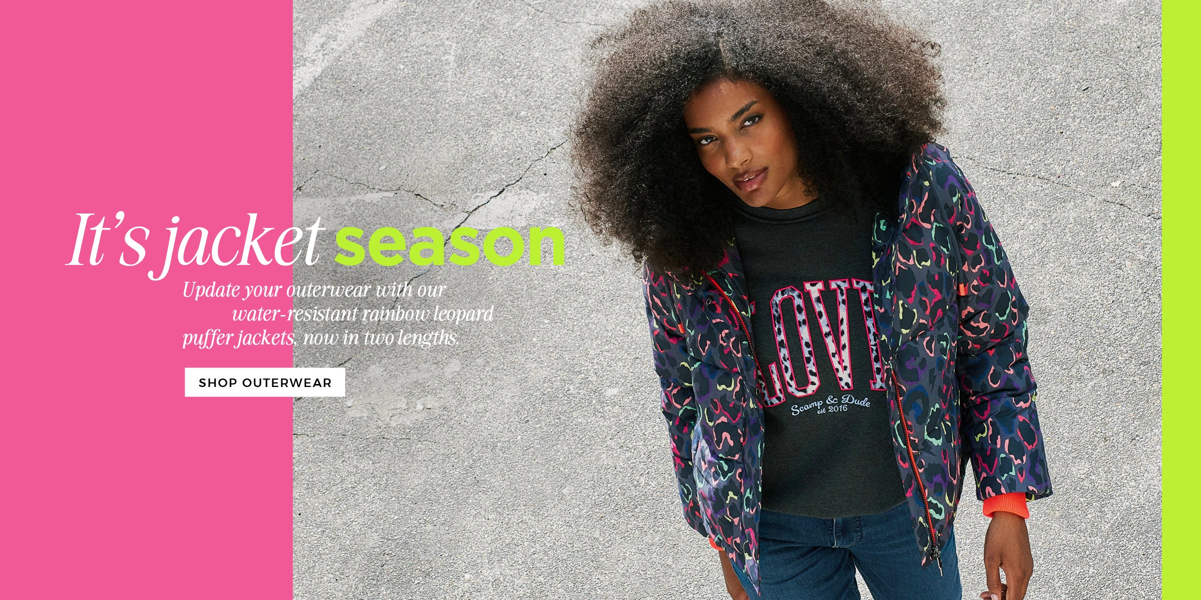 It's jacket season - Shop outerwear.