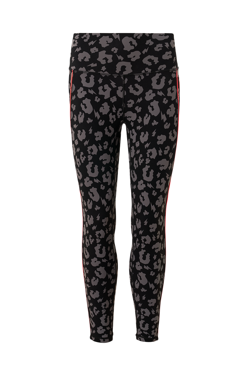 Legging Capri Eddie Bauer Astir, S, Gris Rayé, FreeDry Stretch - Neuf étiquettes