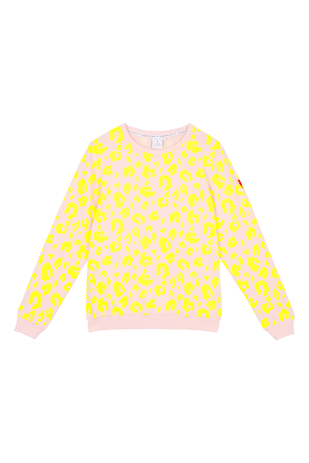 Yellow leopard sweater store
