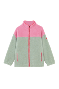 Colour Block Fleece Jacket