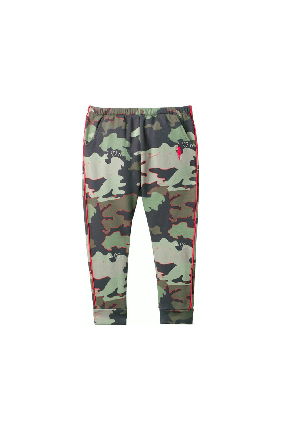 Orange 2025 camo sweatpants