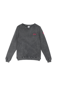 Faded Wash Dark Grey Sweatshirt