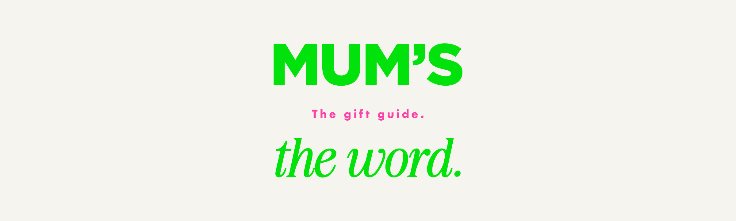 Mother's Day Gift Guide