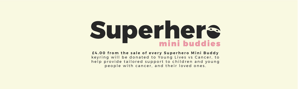 Superhero Mini Buddy Keyrings
