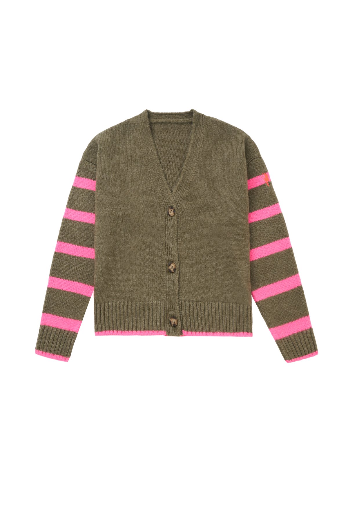 Pink/Blue Multi Stripe Cardigan main image 1