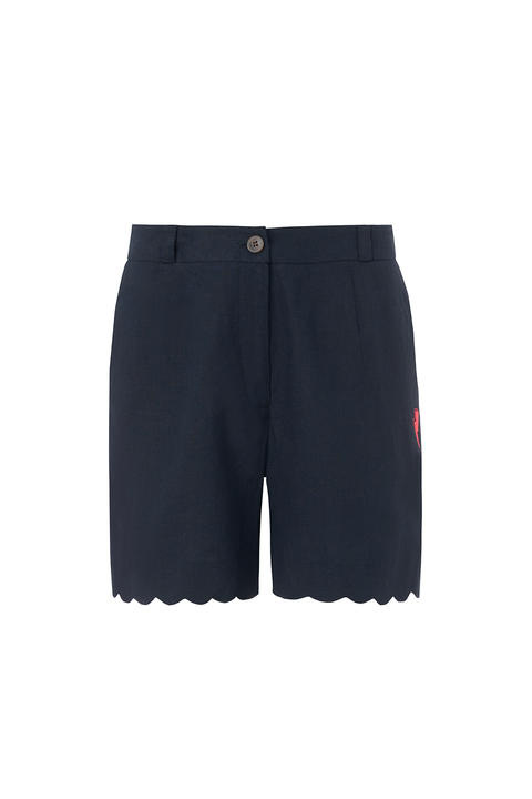 SHELLY SCALLOP SHORTS