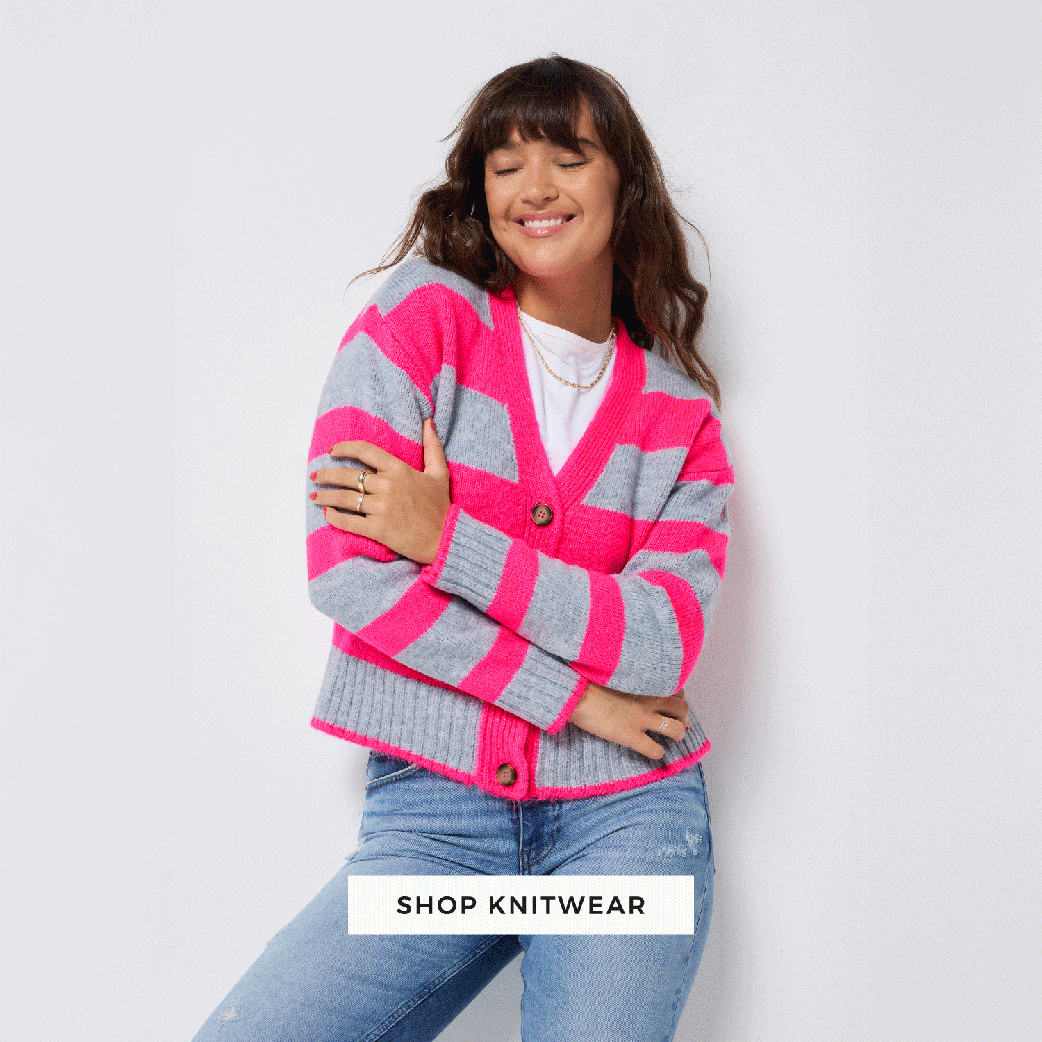 Shop cosy knitwear