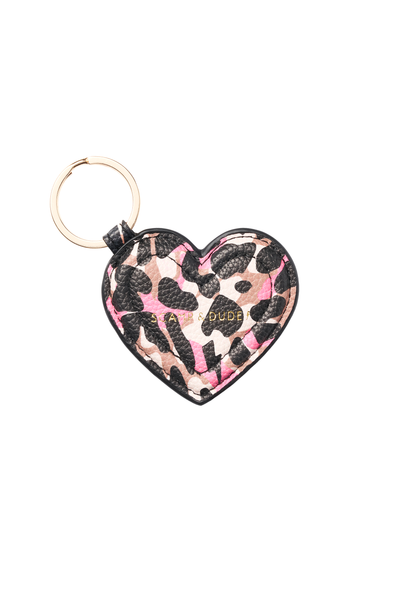 ●BLACKPURPLE● Signature Cat Heart charm Keyring (3色) ○BLACKPURPLE○ Signature Cat Heart charm Keyring (3色