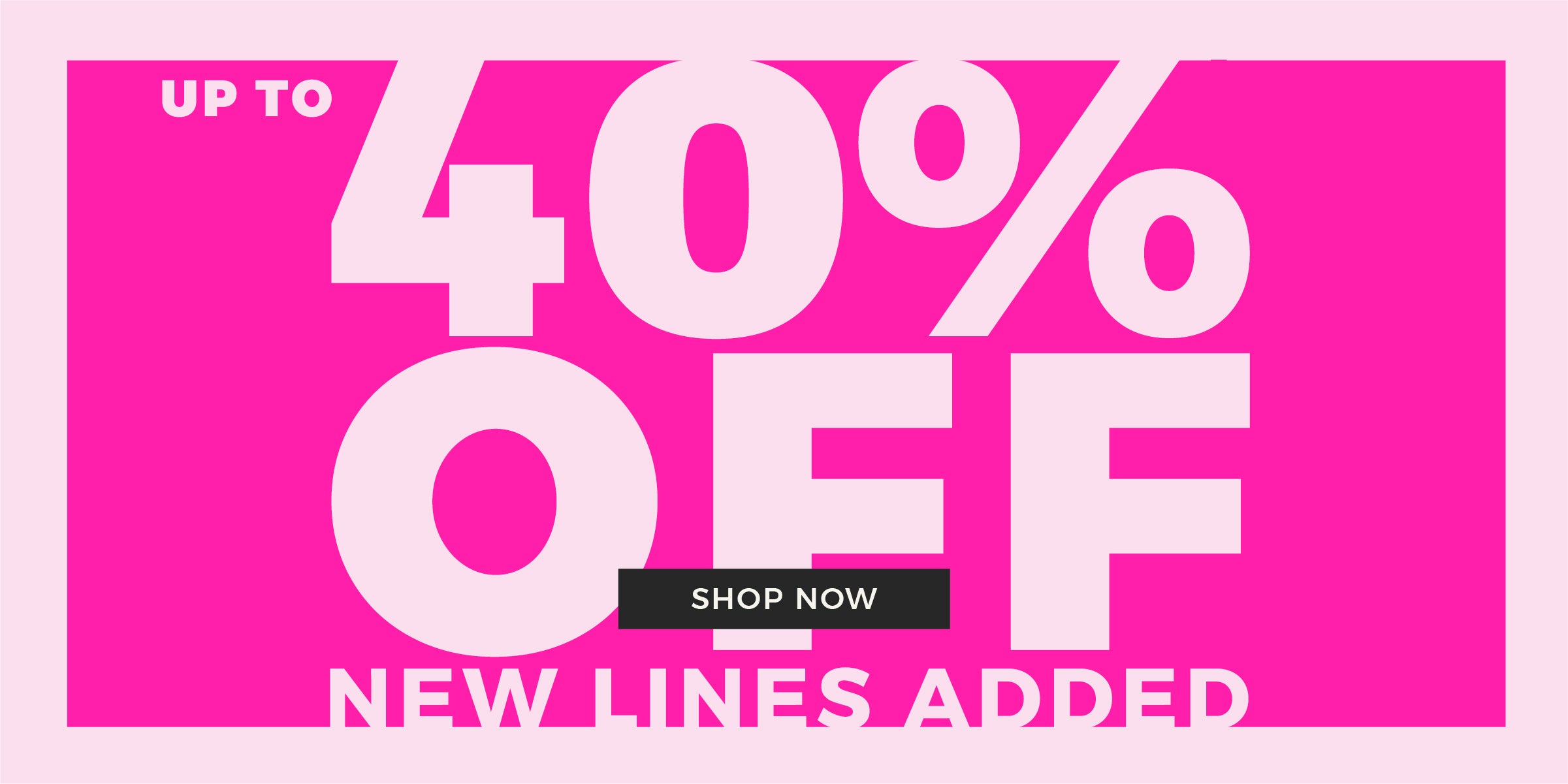 End of Season Sale. Up to 40% off New lines added  - Shop now