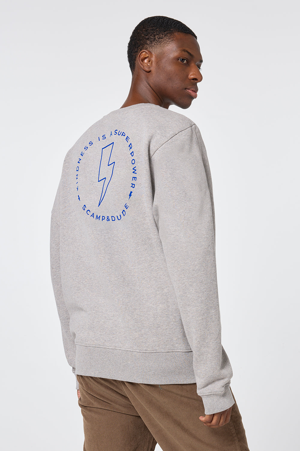 Grey marl sweatshirt sale