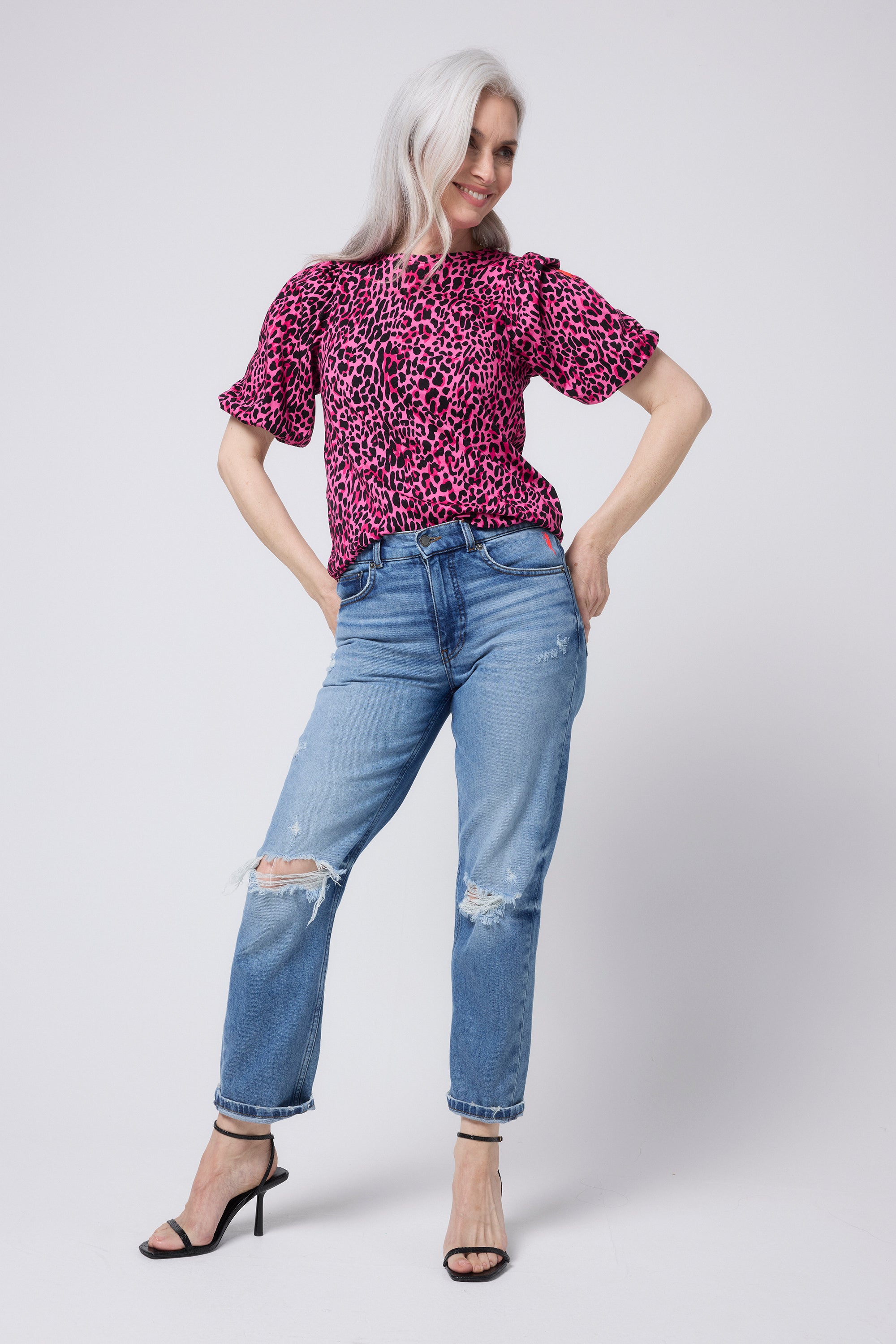 トップス S puff sleeve tops lightning S puff sleeve tops lightning