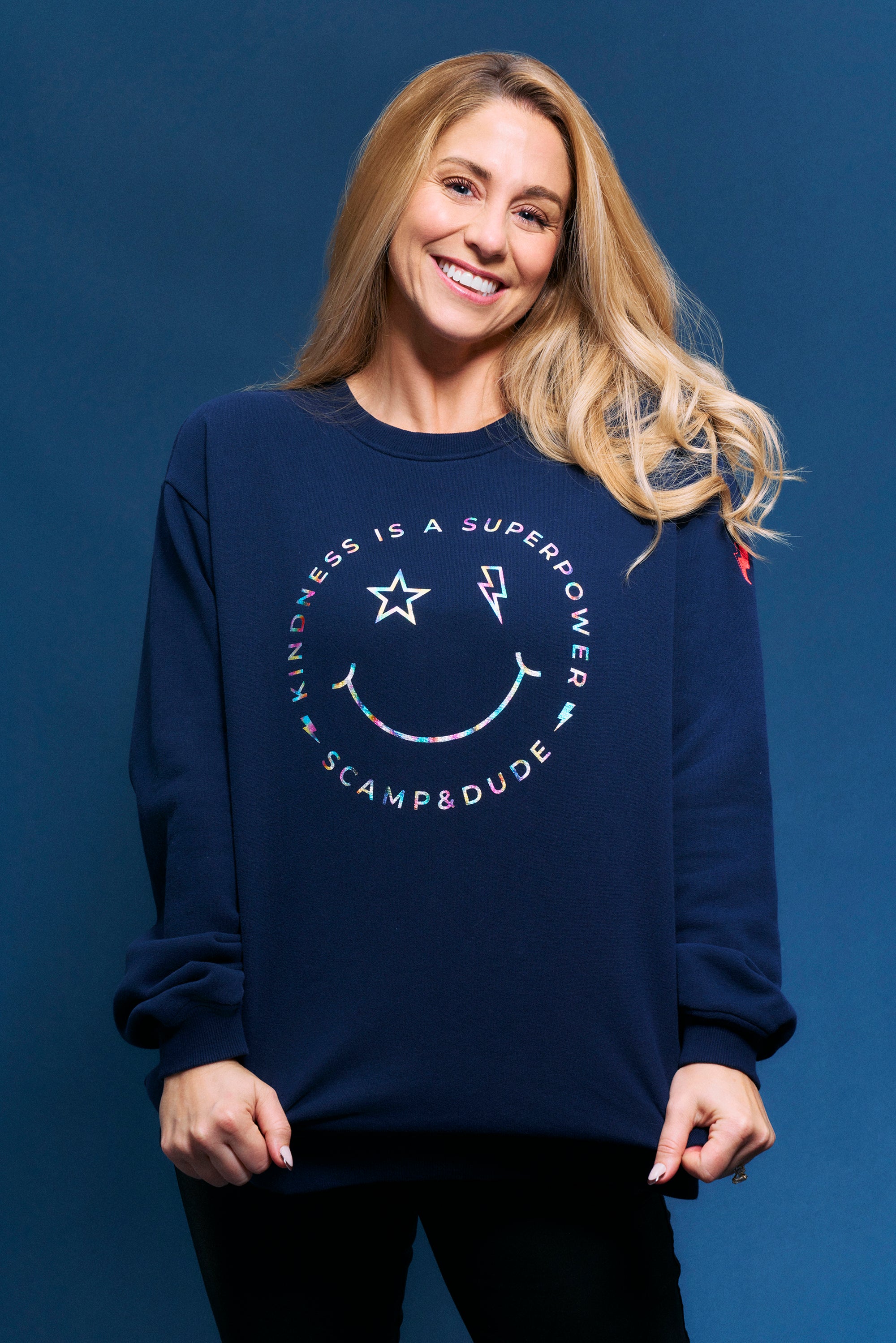 Sweatshirt smiley sale