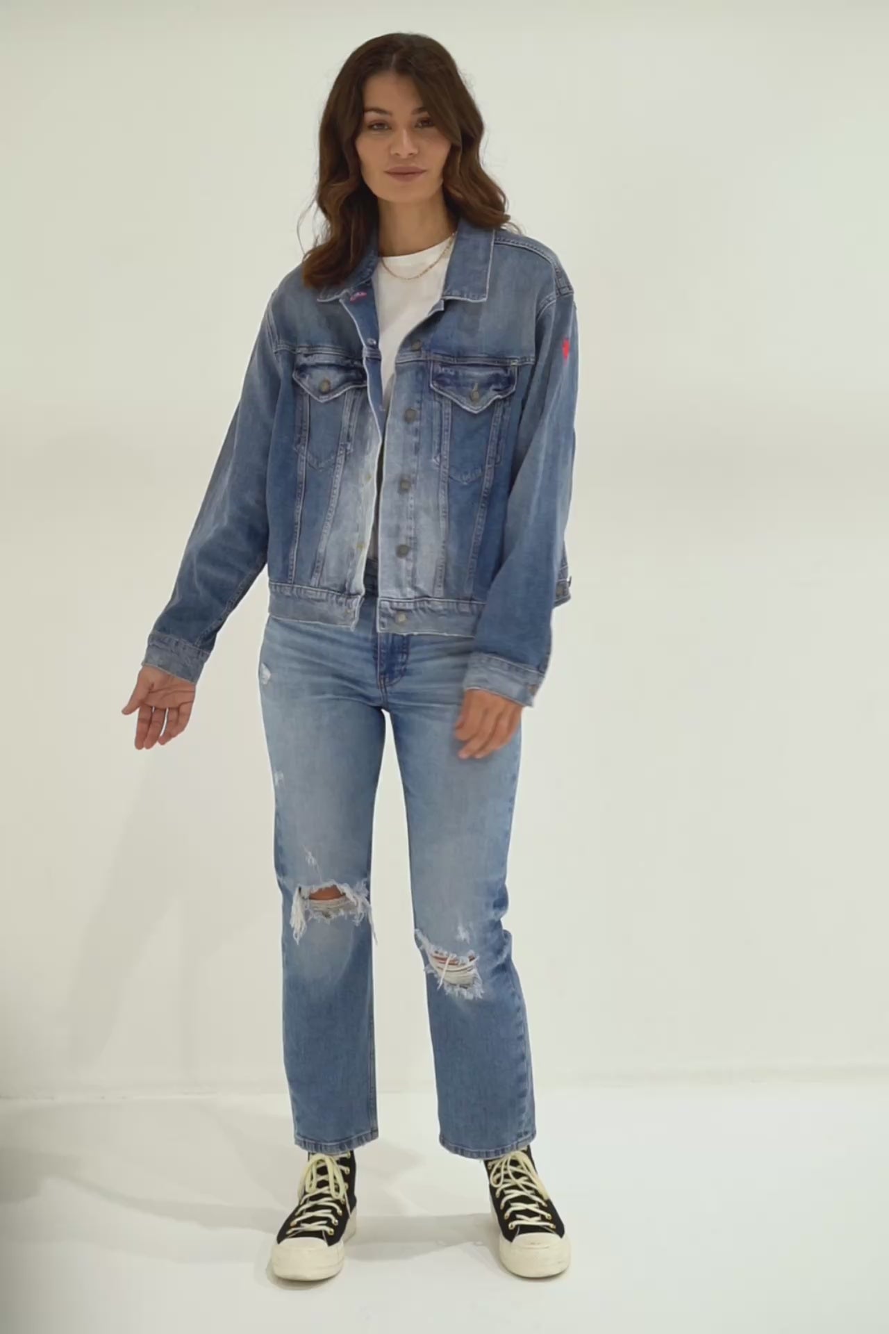 Authentic Indigo Trucker Denim Jacket Scamp & Dude