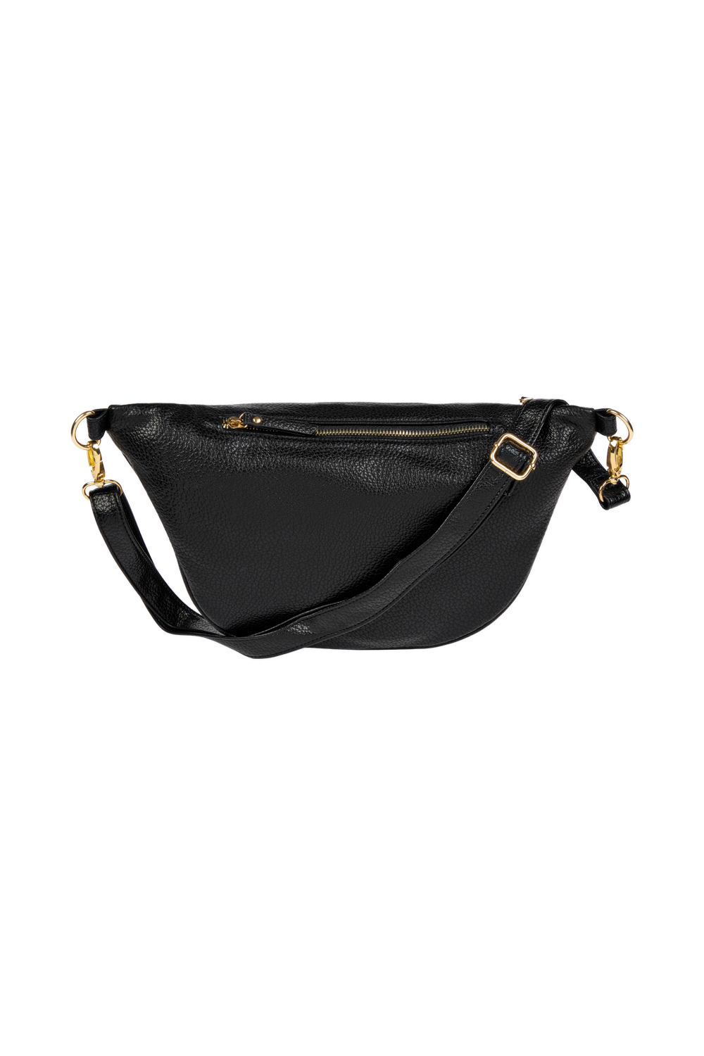 Black and white fanny pack best sale