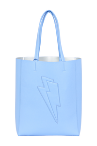 Pastel Blue Large Tote Bag