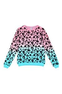 Ombré Leopard Sweatshirt