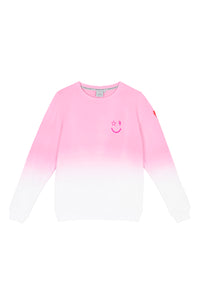 Pink Dip Dye Sweatshirt