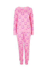 Young Lives vs Cancer Pink Smiley Pyjamas