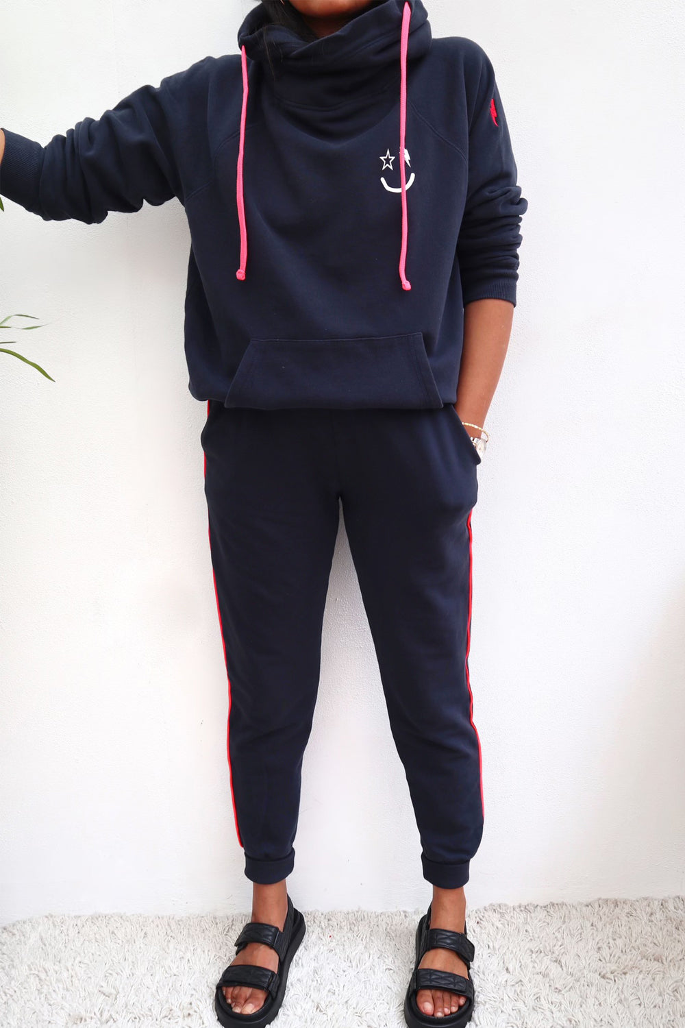 Navy Cosy Joggers Scamp Dude