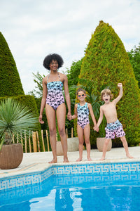Kids Ombré Palm Swim Shorts