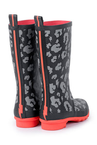 Kids Leopard Print Wellies
