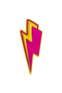 Pink Superpower Pin Badge